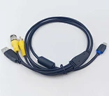 TYPE-C TO BNC+RCA+USB Cable